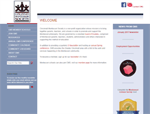 Tablet Screenshot of cincinnatimontessorisociety.org